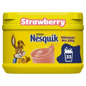 nesquik strawberry milkshake 1