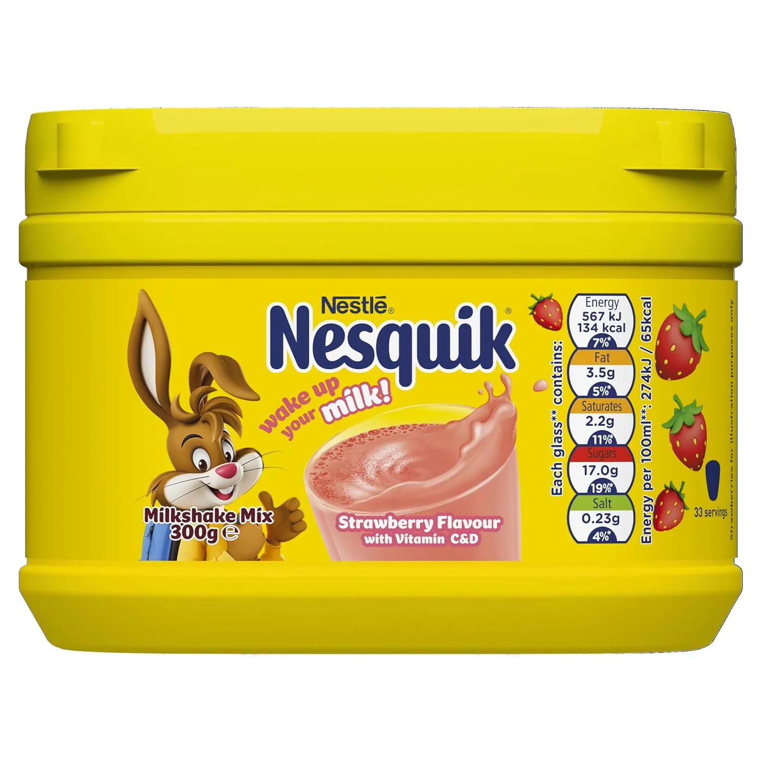 nesquik strawberry milkshake 3