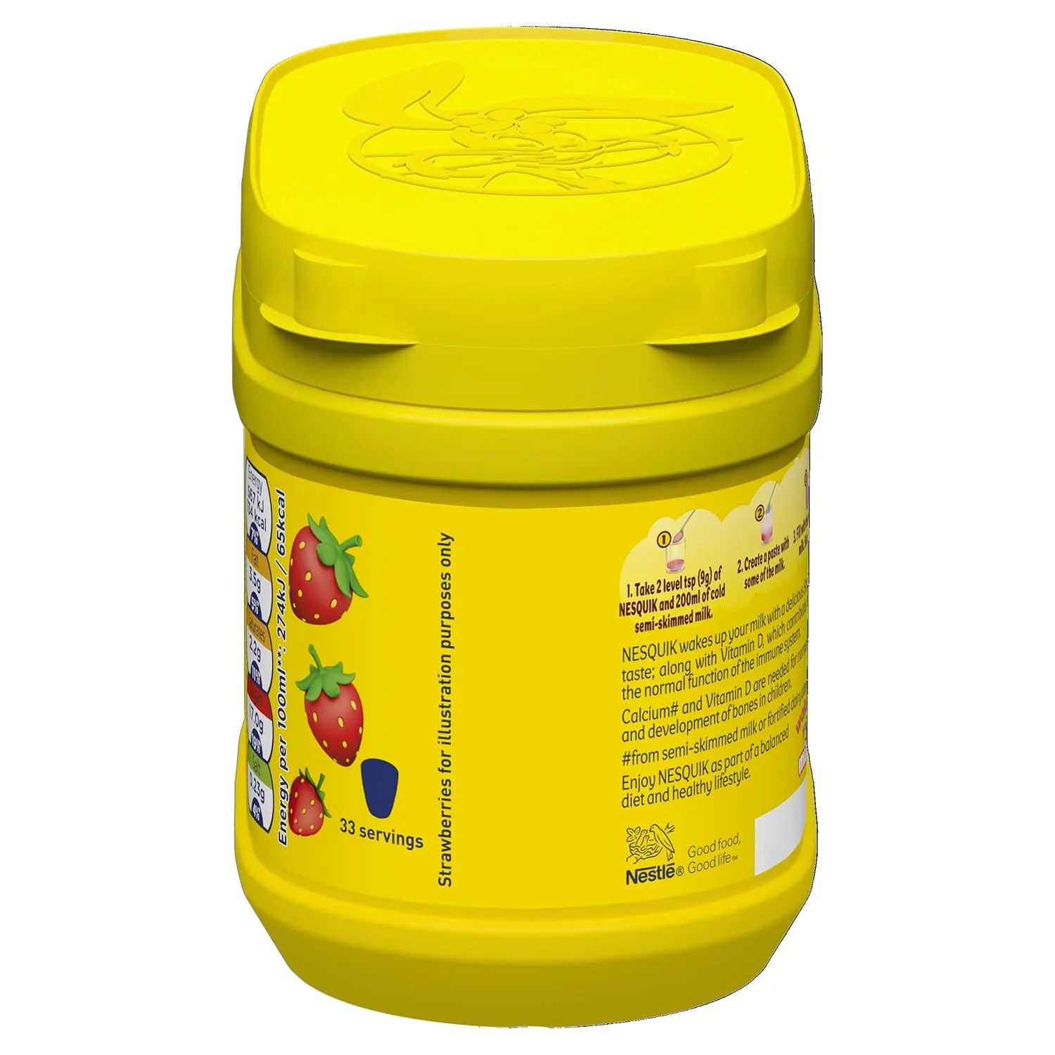 nesquik strawberry milkshake 4