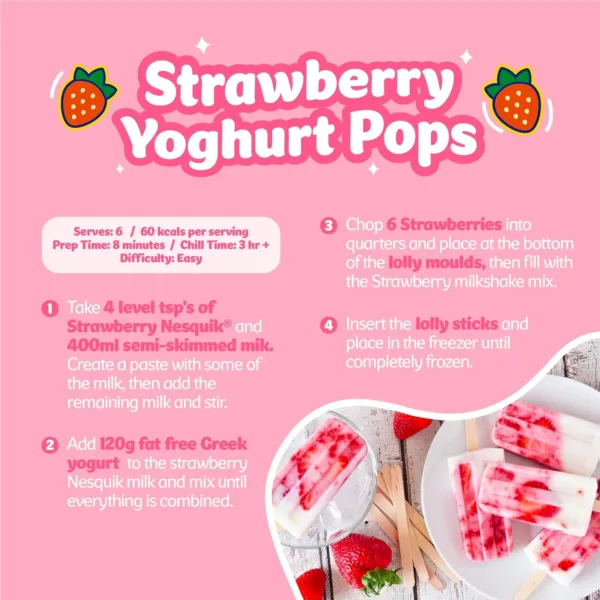 nesquik strawberry milkshake 6