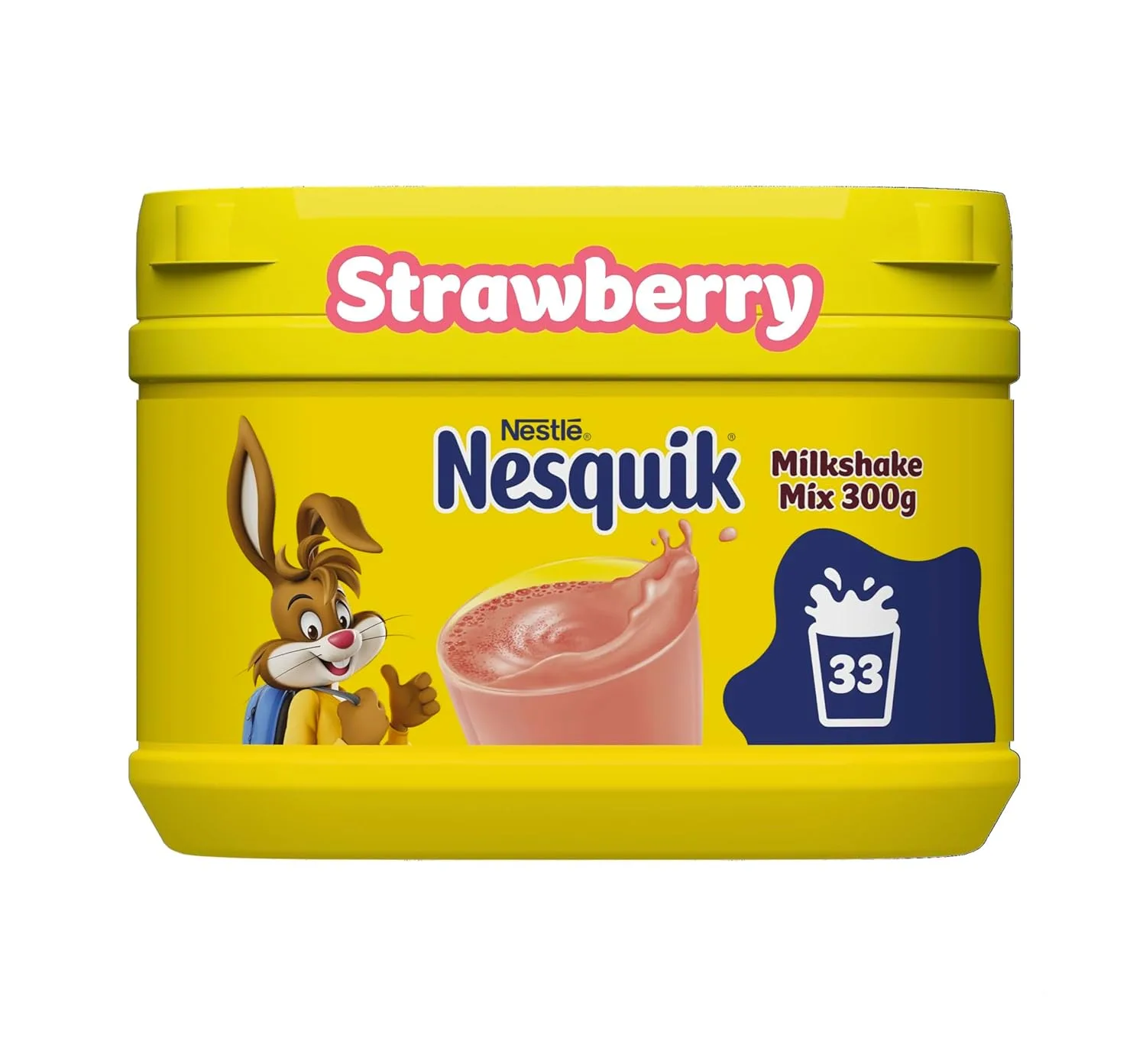 nesquik strawberry milkshake mix 1