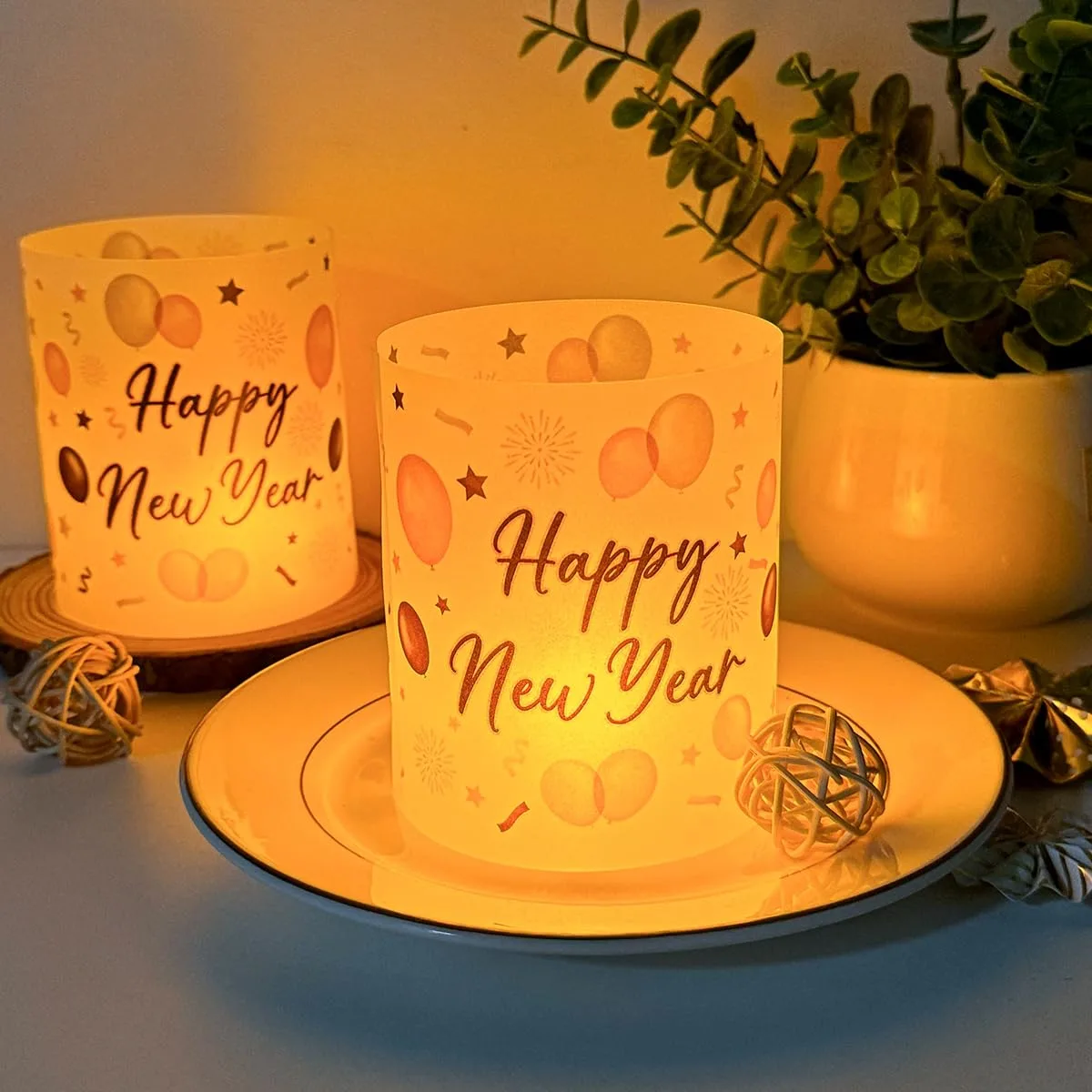 new year lantern table 6