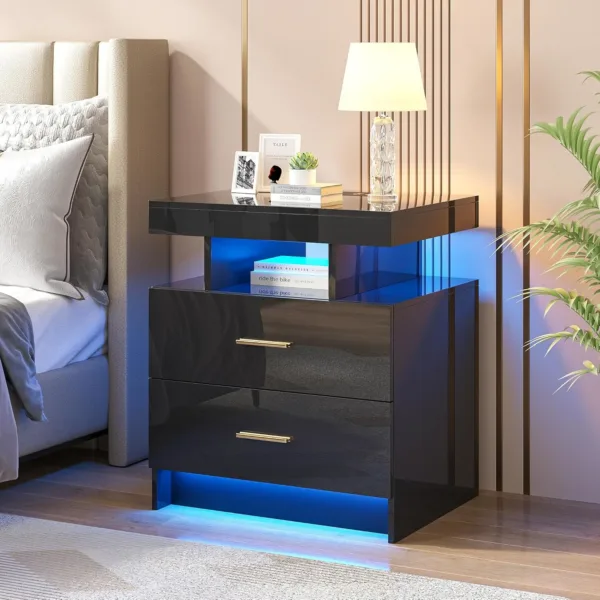 nightstand charging led 1