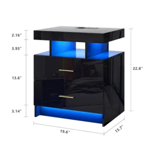nightstand charging led 2