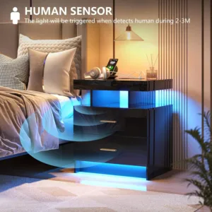 nightstand charging led 5