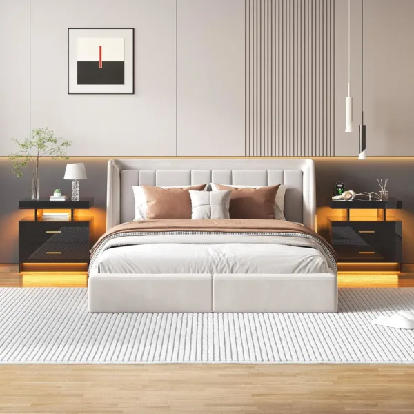 nightstand charging led 7