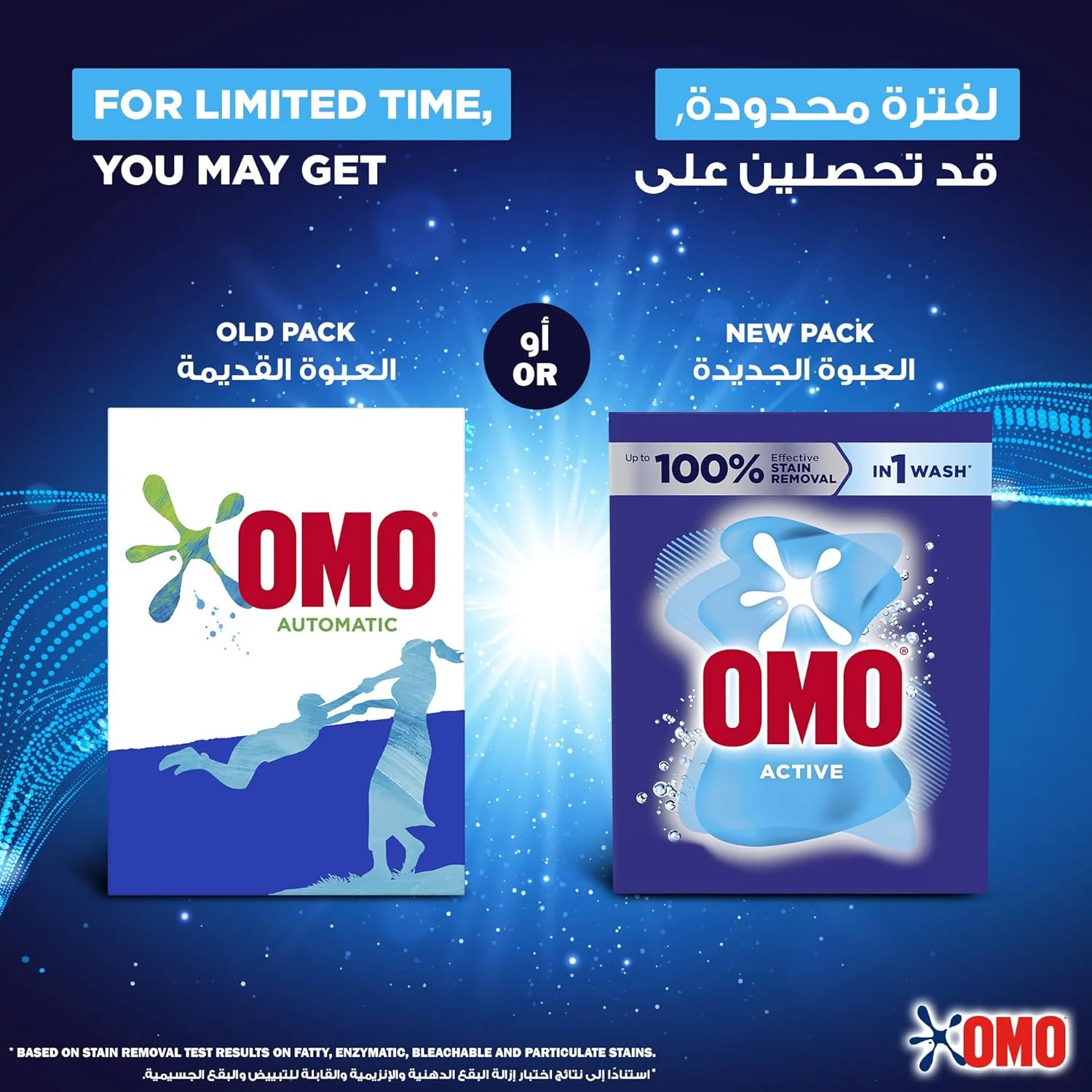 omo active laundry powder 2