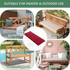 outdoor bench cushion 7