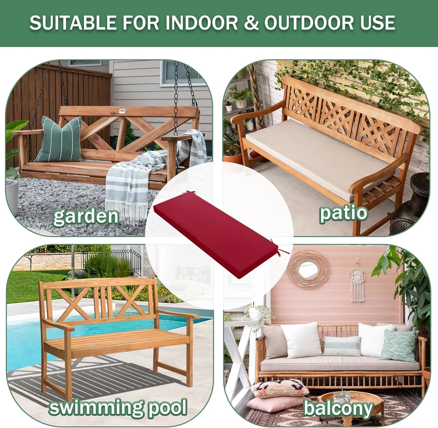 outdoor bench cushion 7