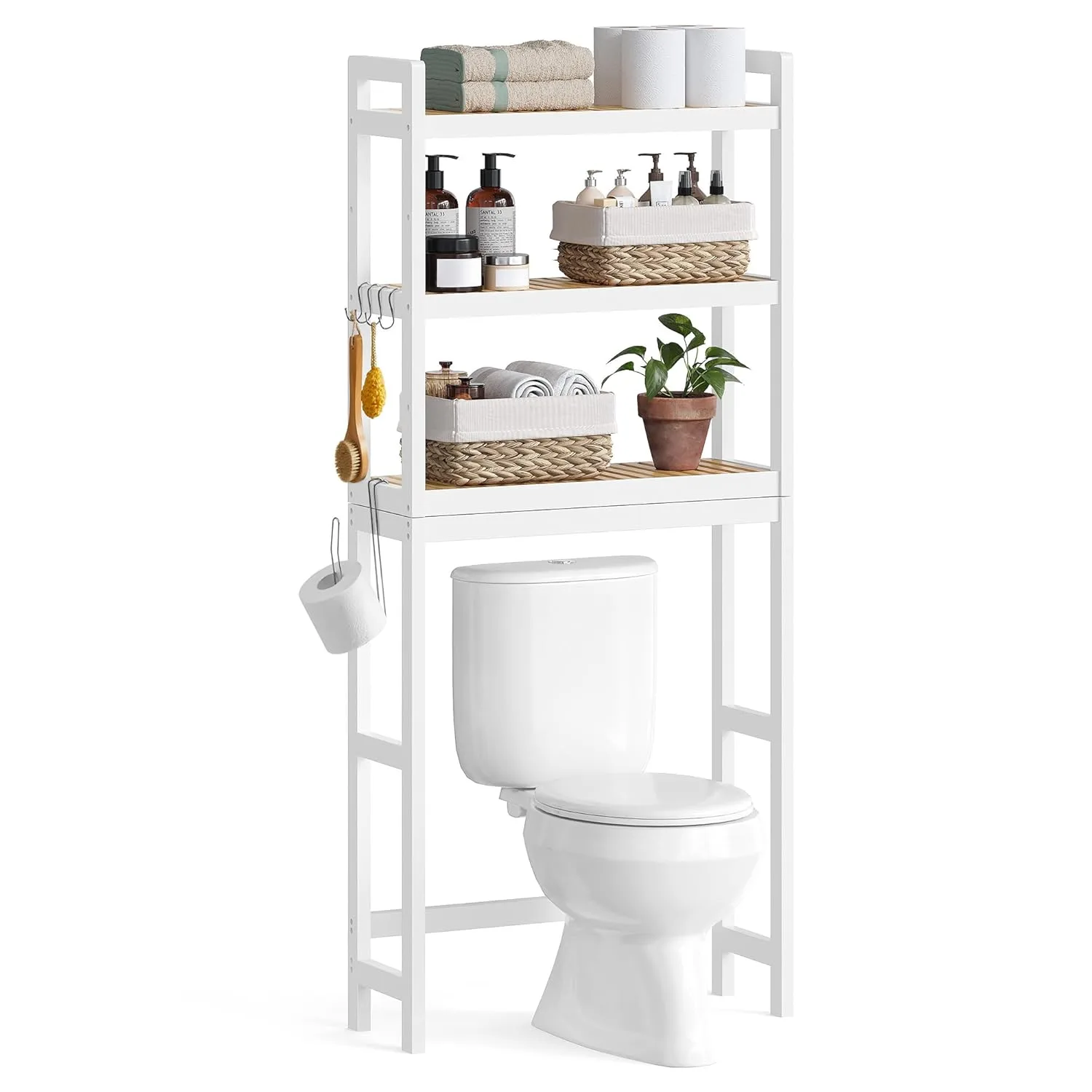 over toilet storage 3 tier 1