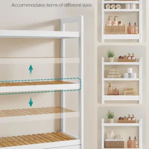 over toilet storage 3 tier 4