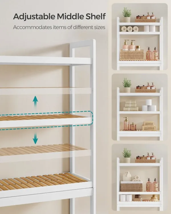 over toilet storage 3 tier 4