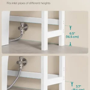 over toilet storage 3 tier 5