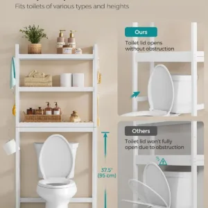 over toilet storage 3 tier 7