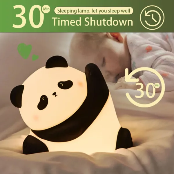 panda night light 3