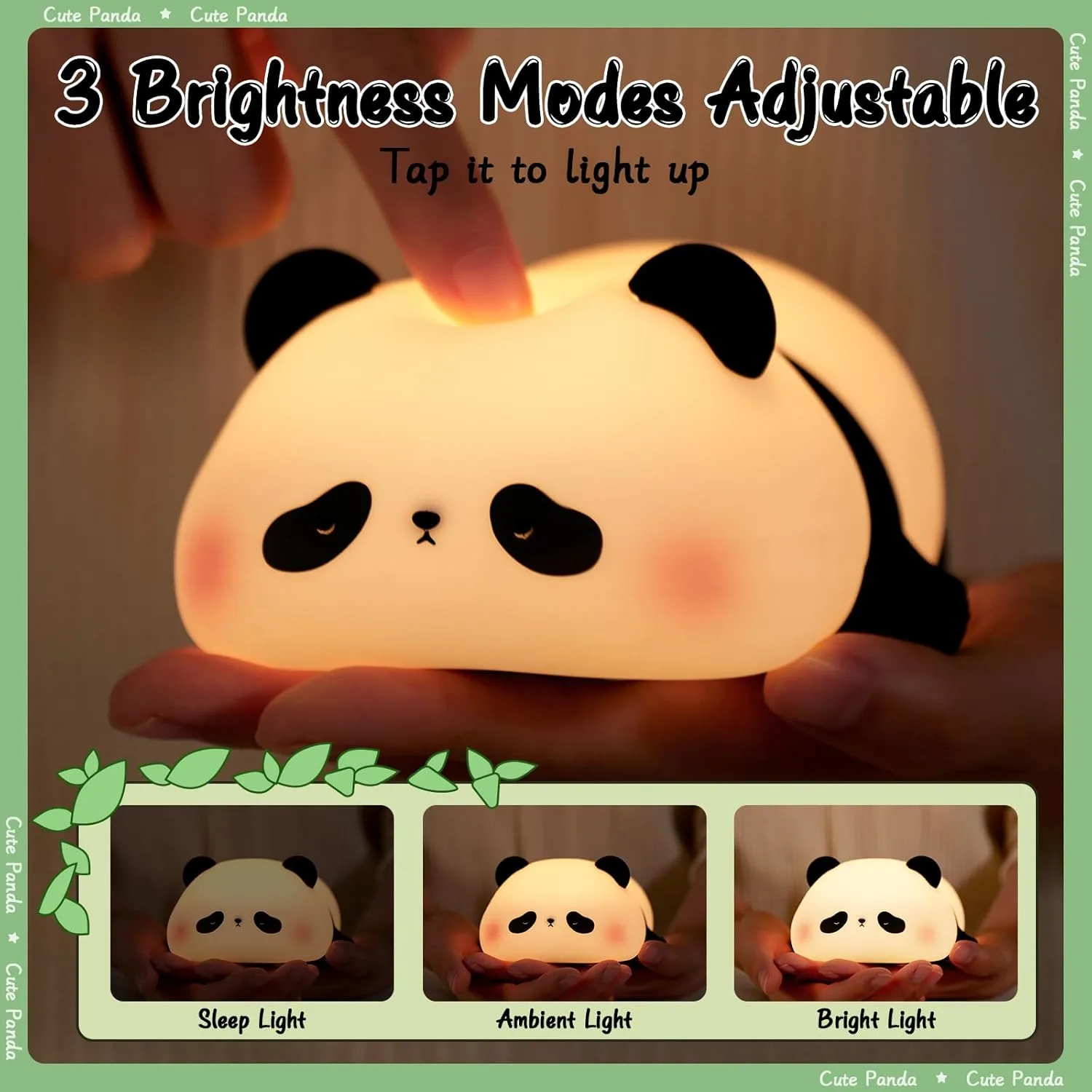 panda night light 3