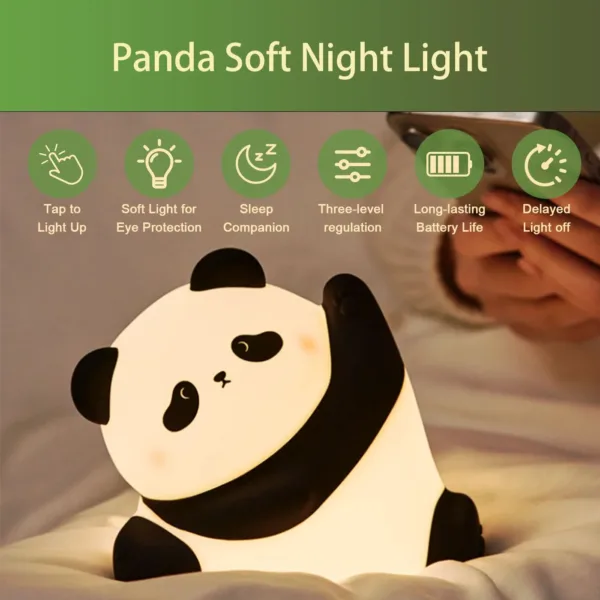 panda night light 7
