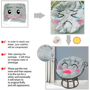 papasan chair cushion round 5