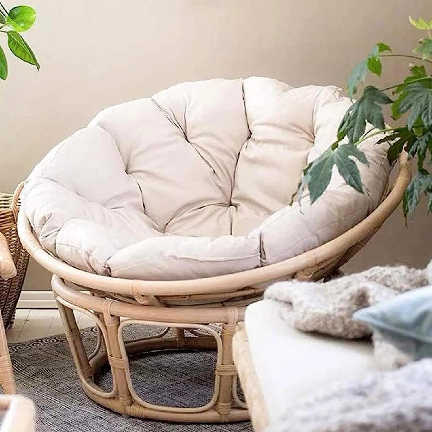 papasan chair cushion round 6