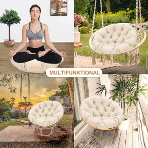 papasan chair cushion round 7