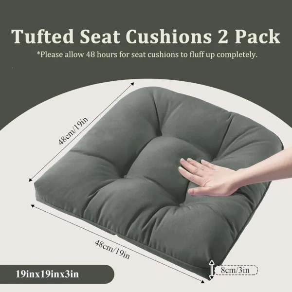 patio cushion set 4