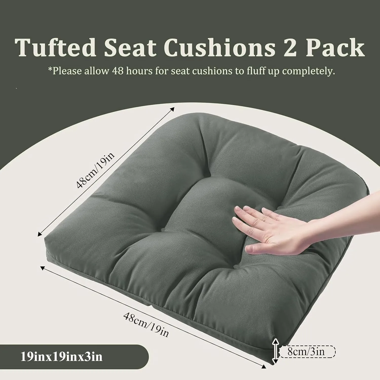 patio cushion set 4