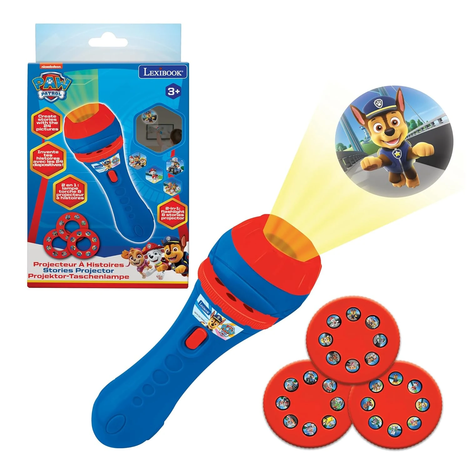 paw patrol projector torch 1