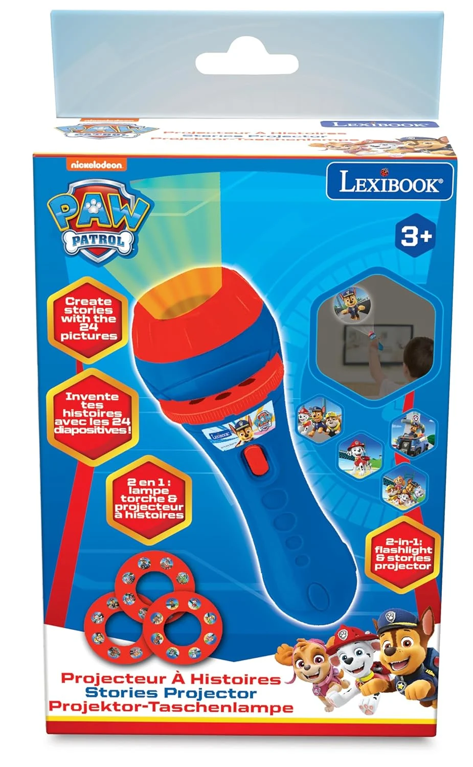 paw patrol projector torch 5