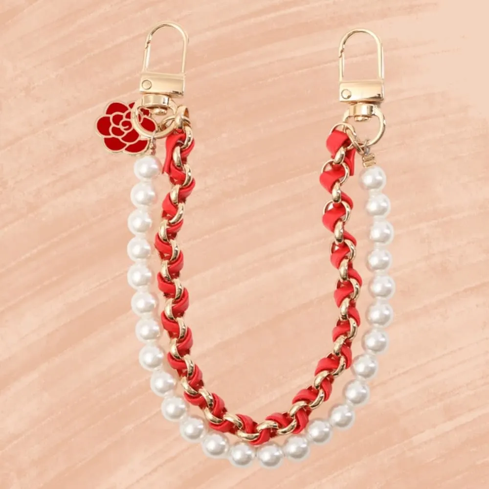 pearl beaded phone chain 7