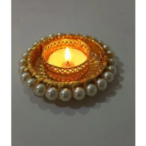 pearl tealight holder 2