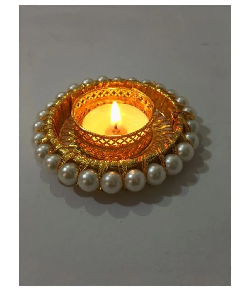 pearl tealight holder 2