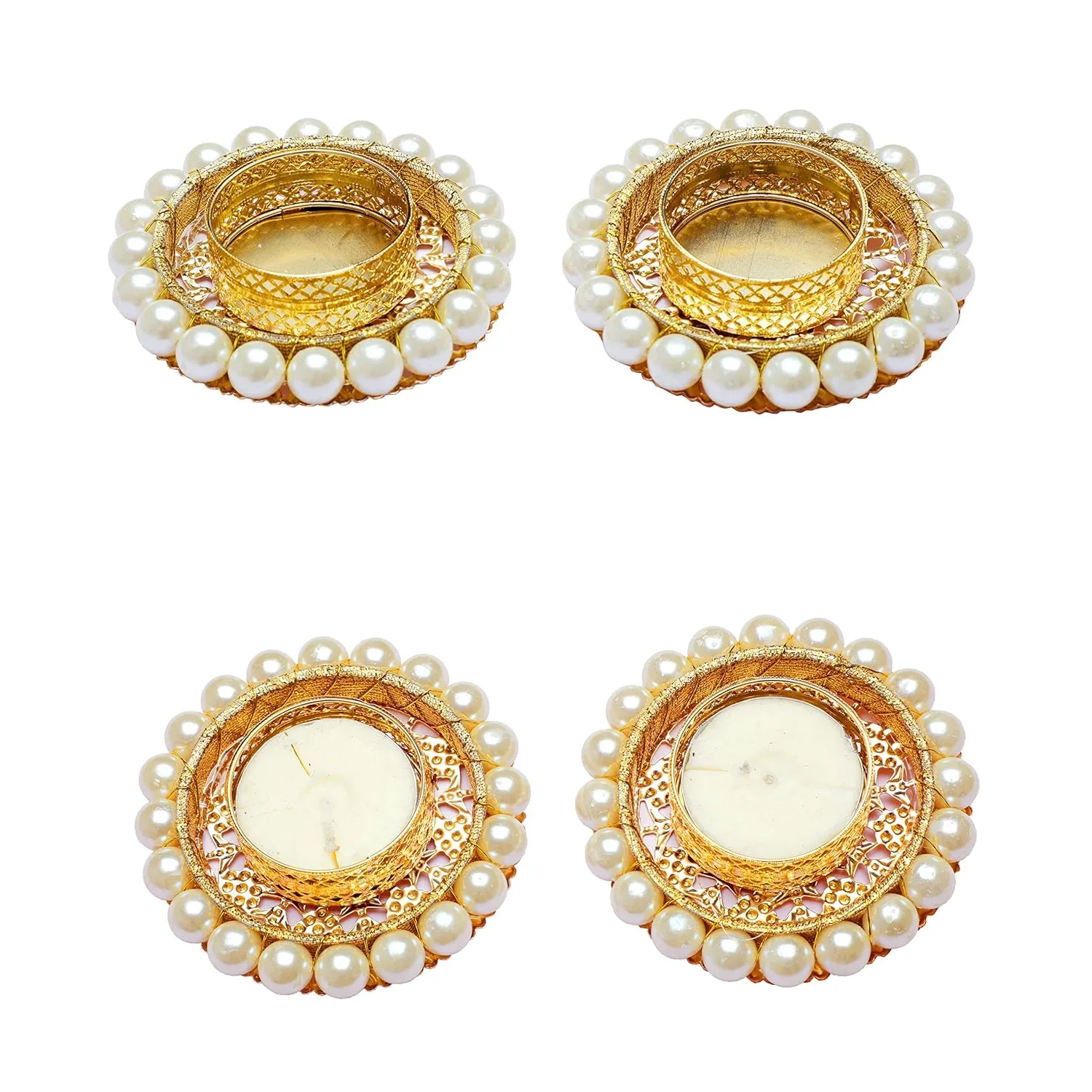 pearl tealight holder 5