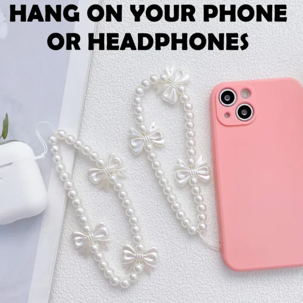 phone charm beaded strap 4