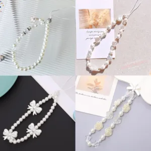 phone charm beaded strap 5