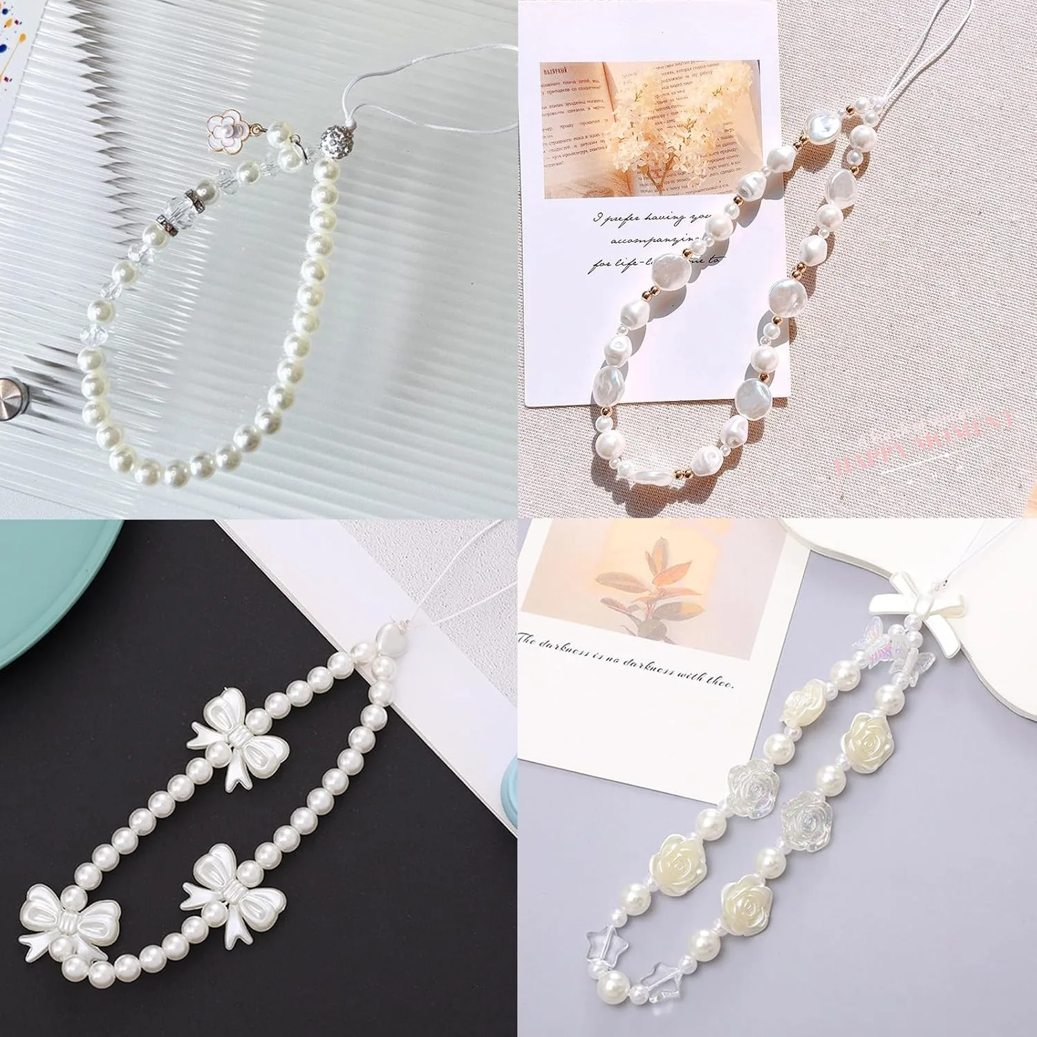 phone charm beaded strap 5