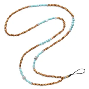 phone lanyard boho beads 1