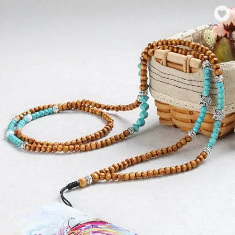 phone lanyard boho beads 5