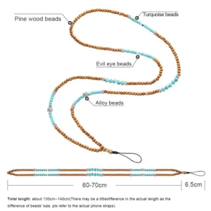 phone lanyard boho beads 6