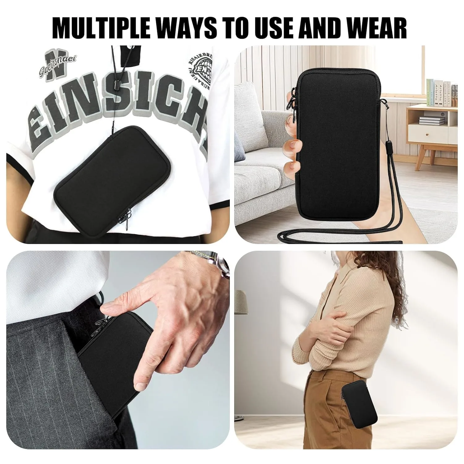 phone pouch neoprene sleeve 4