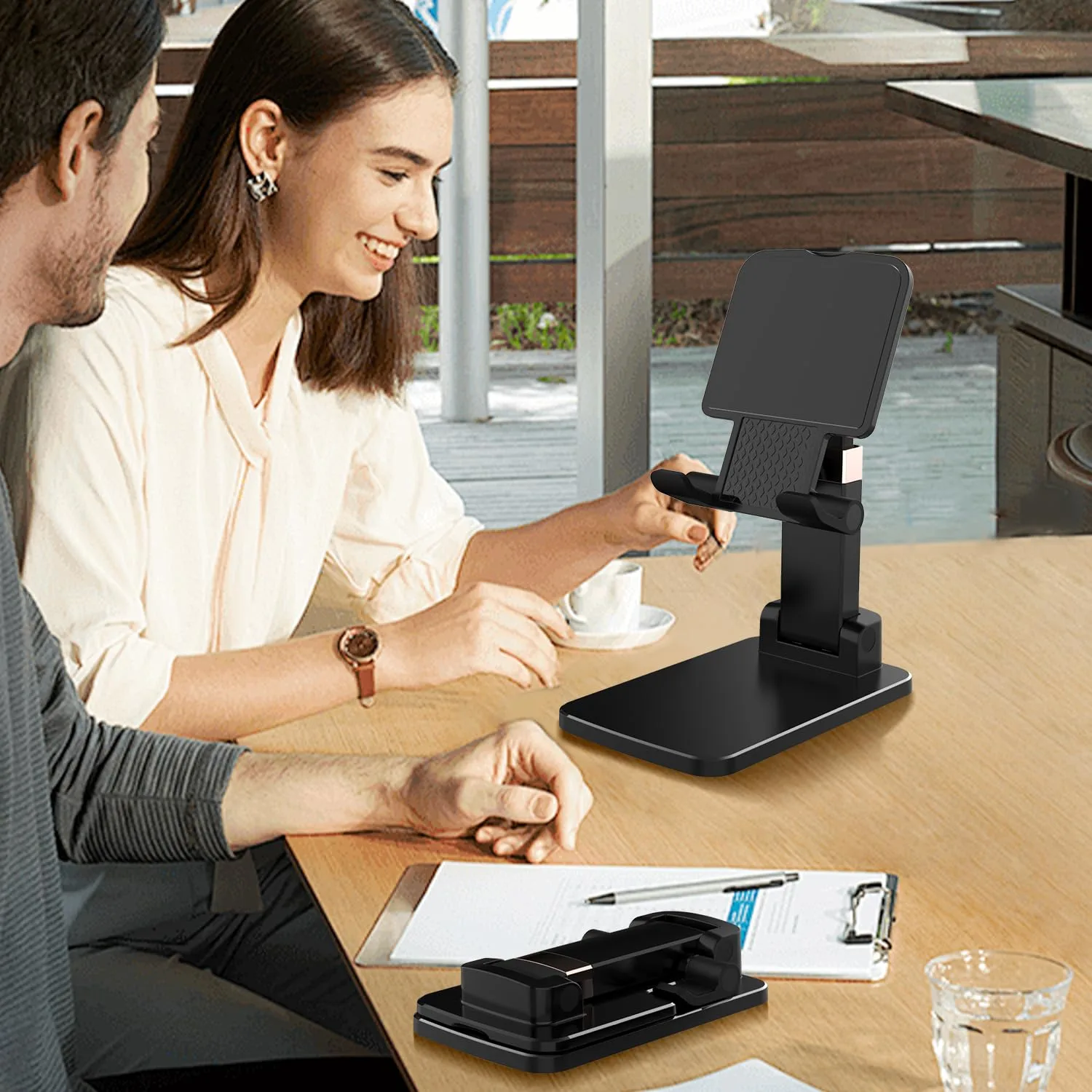 phone stand desk adjustable 3