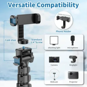 phone tripod remote holder 2