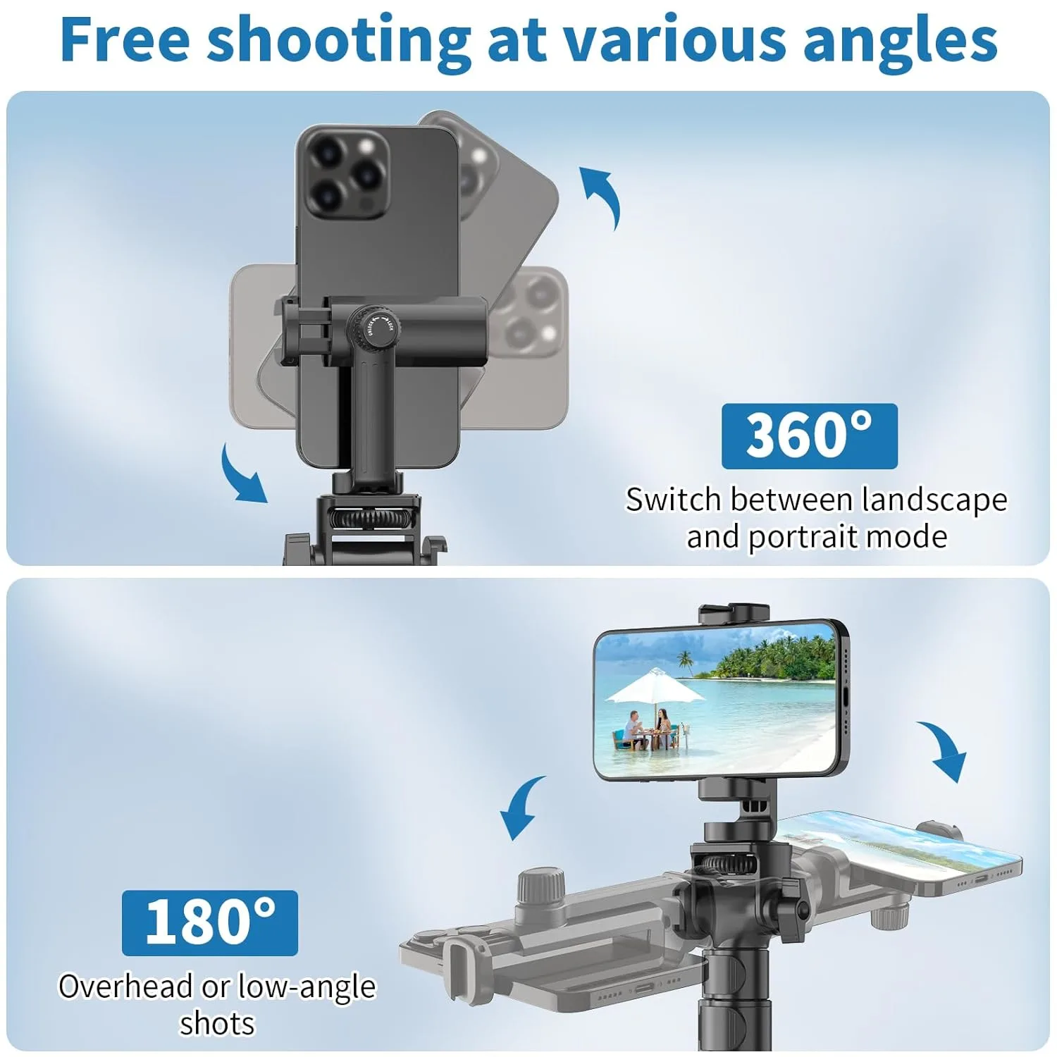 phone tripod remote holder 3