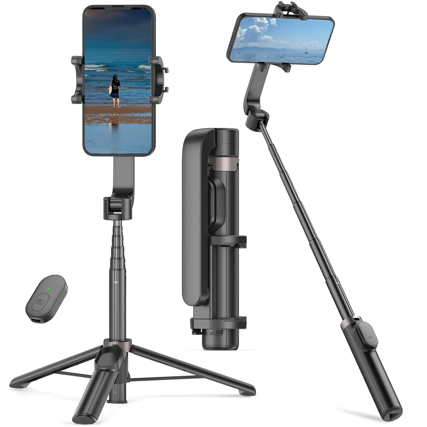 phone tripod remote holder 7