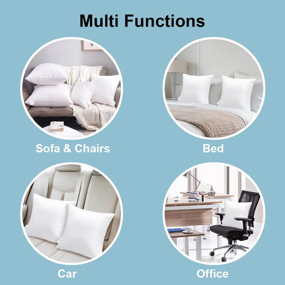 pillow inserts set 6