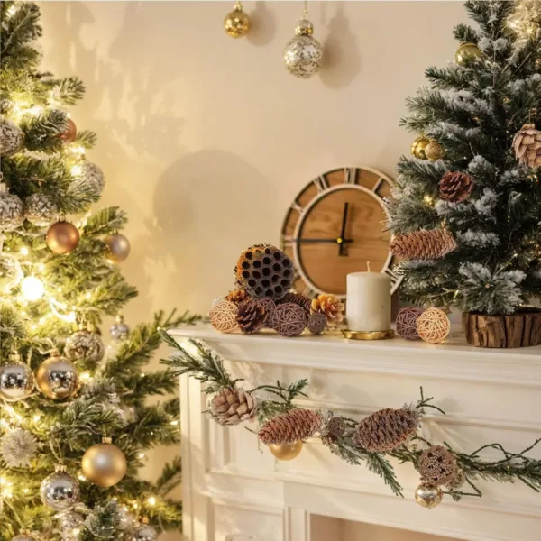 pine cones fall decor 5