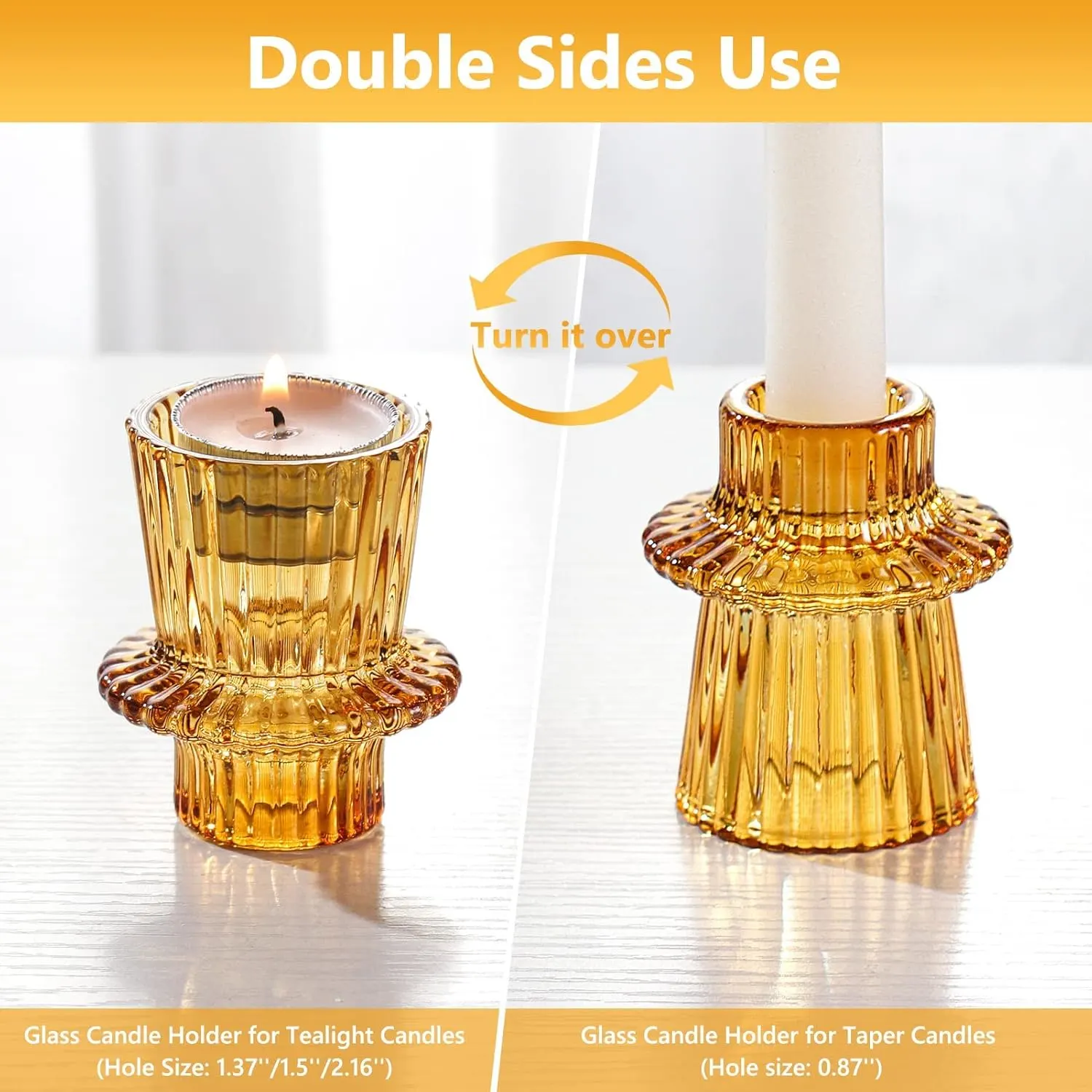 pink crystal candle holder 3