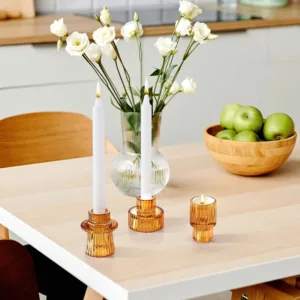 pink crystal candle holder 6