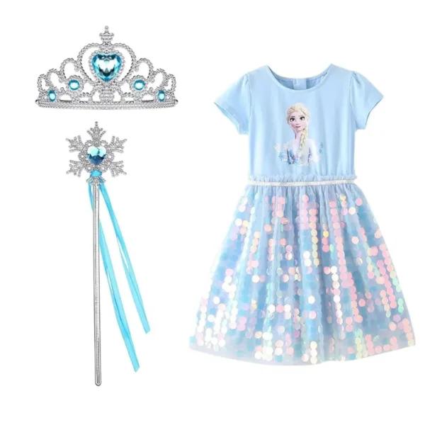 princess dress girls summer 1