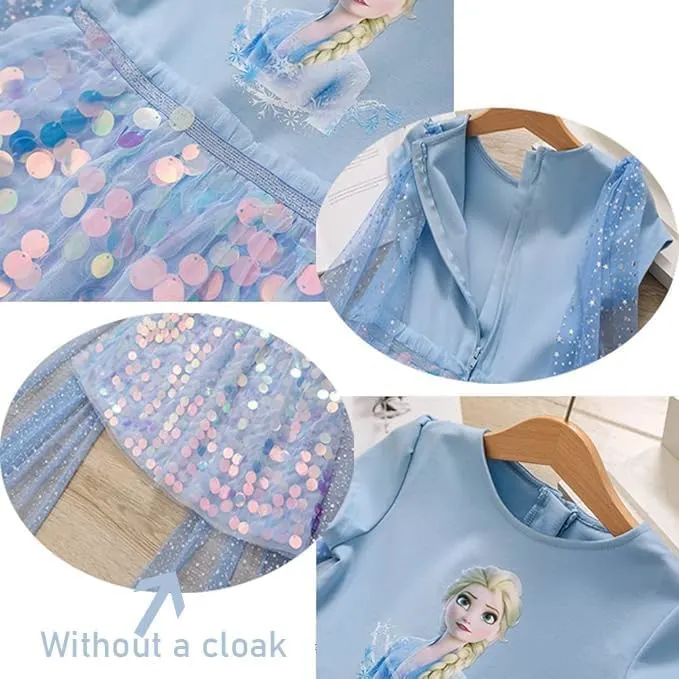 princess dress girls summer 6