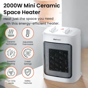 pro breeze mini heater 2